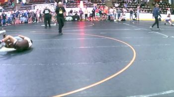 130 lbs Quarterfinal - Evan Stanley, Mount Carmel vs Jaiden Sarabia, Whitmer