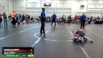 68 lbs Quarterfinals (8 Team) - Colton Chambers, Armory Athletics vs Brody Gross, Ohio Gold 24K
