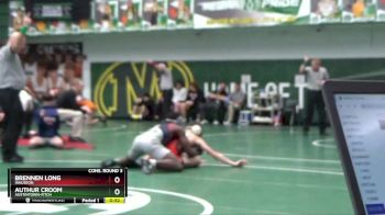 150 lbs Cons. Round 3 - Brennen Long, Wauseon vs Authur Croom, Austintown-Fitch