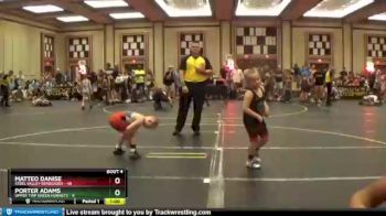 Round 2 (6 Team) - Matteo Danise, Steel Valley Renegades vs Porter Adams, Upper Twp Green Hornets