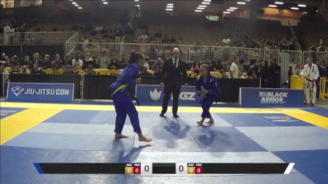Kaiya Lyn Naughton vs Kaloni Elvis-Marie Brown 2025 Pan Jiu Jitsu IBJJF Championship