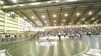 126 lbs Champ. Round 1 - Kolter Kelly, Millard Wrestling vs Davin Naldrett, Flathead High School Wrestling