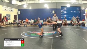 120 lbs Consi Of 8 #1 - James Dougherty, Cape Coral vs Jacob Fleitas, Fort Pierce Central
