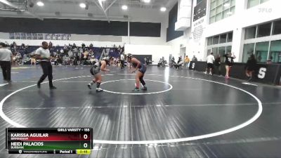 155 lbs Cons. Round 2 - Heidi Palacios, Burbank vs Karissa Aguilar, Birmingham