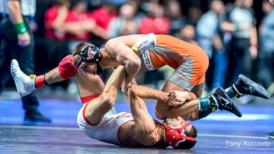 133 lb Quarterfinal, Vito Arujau, Cornell vs Sam Latona, Virginia Tech