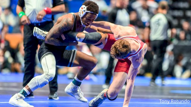 165 lb Quarterfinal, David Carr, Iowa State vs Shane Griffith, Stanford