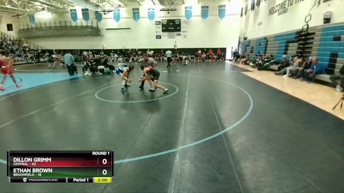 106 lbs Round 1 (3 Team) - Ethan Brown, Broomfield vs Dillon Grimm, Central