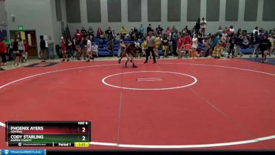 106 lbs Cons. Round 2 - Cody Starling, Harris County vs Phoenix Ayers, Central