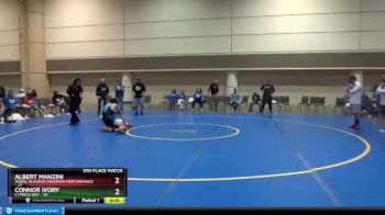 155 lbs Placement Matches (16 Team) - Connor Ivory, Cypress Bay vs Albert Manzini, Doral Academy/Maximum Performance