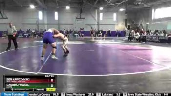 285 lbs Cons. Semi - Ben Kawczynski, Wisconsin-La Crosse vs Dakoda Powell, Loras