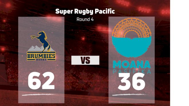 2023 Brumbies Rugby vs Moana Pasifika