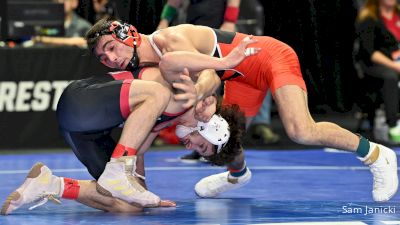 125 lb Semifinal, Patrick Glory, Princeton vs Liam Cronin, Nebraska