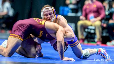 184 lb Quarterfinal, Parker Keckeisen, UNI vs Isaiah Salazar, Minnesota