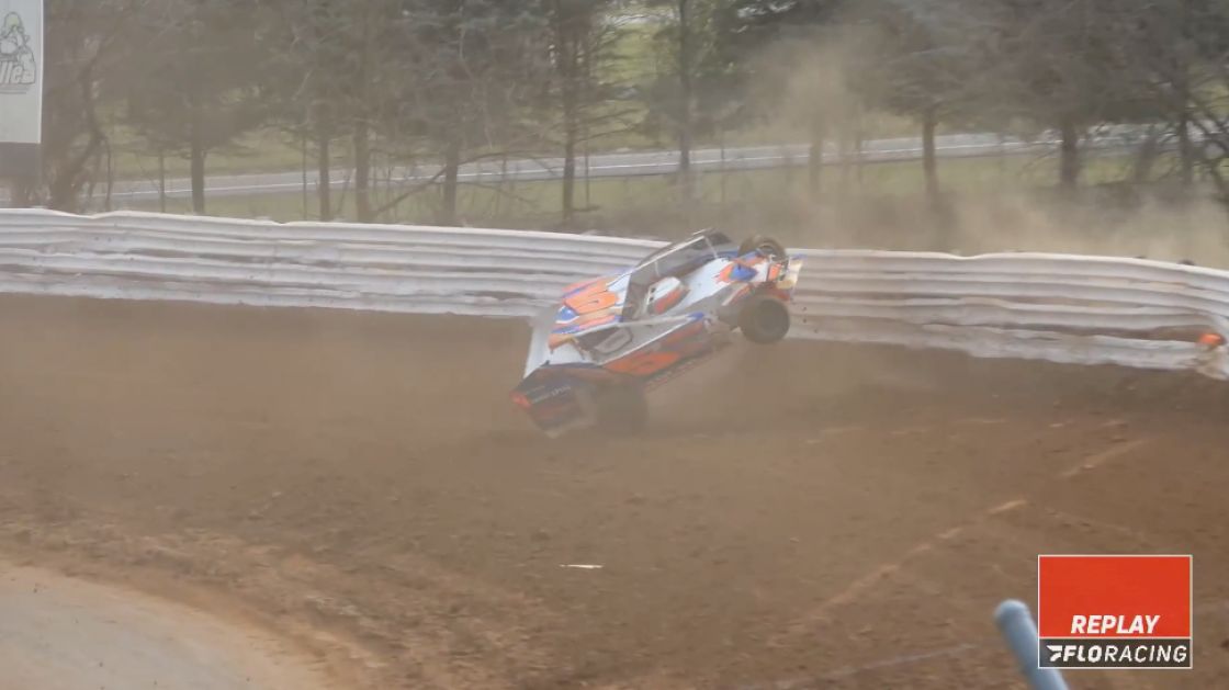 Brutal Head-On Hit And Rollover At Selinsgrove Speedway