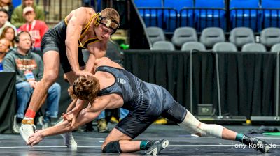 197 lb 3rd Place, Bernie Truax, Cal Poly vs Rocky Elam, Missouri