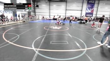 112 lbs Rr Rnd 1 - Kellan McCabe, Mat Warriors Yellow vs Zach Boudreau, Brady Strong