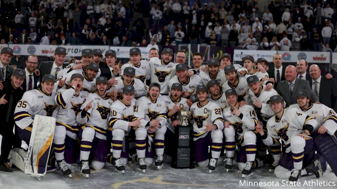 WATCH: Minnesota State's Furious Comeback For CCHA Title
