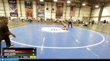 72 lbs Rd# 5- 3:45pm Friday Final Pool - Jett Foster, Minnesota Funky Singlets vs Hayes Daniel, Team Michigan