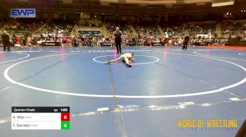 58 lbs Quarterfinal - Kai Moc, Miami Wrestling Club vs Taze Daniels, Chagolla Trained