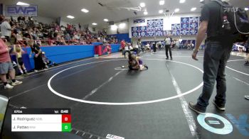 67 lbs Rr Rnd 2 - Jett Rodriguez, Noble Takedown Club vs Jax Patten, Bristow Wrestling Club