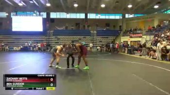 220 lbs Champ. Round 2 - Zachary Betts, Bishop McNamara vs Ben Gunsior, McDonogh School