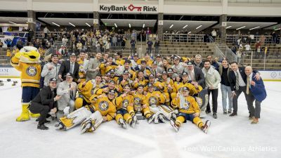 WATCH: Canisius Celebrates Atlantic Hockey Championship