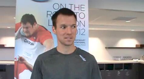 Nate Brannen injury free and ready to roll at 2012 Donovan Bailey Track Classic
