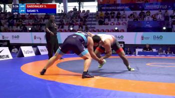 97 kg 1/4 Final - Shamil Gadzhialiev, Individual Neutral Athletes vs Yuta Sasaki, Japan
