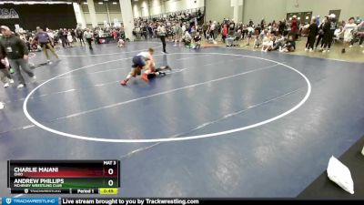 160 lbs 3rd Place Match - Andrew Phillips, McHenry Wrestling Club vs Charlie Maiani, Ohio