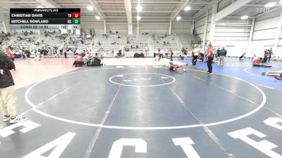 132 lbs Consi Of 16 #2 - Christian Davis, TN vs Mitchell Rowland, NC
