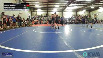 131-HWT lbs Rr Rnd 3 - Sky Wildcat, Pawhuska Elks Takedown vs Cruz McIntire, Grover Rains Wrestling Club