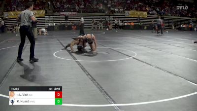 149 lbs Round Of 64 - Lincoln Vick, Iowa State WC vs Kyle Huard, Western Washington