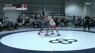 130 kg Cons. Sub-semis - Kade West, Outlaw Wrestling Club vs Charles Weidman, West Point Wrestling Club