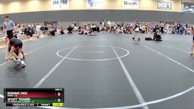 64 lbs Round 1 (6 Team) - Dominic Moc, POWA vs Wyatt Yeager, CP Wrestling Academy