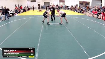 285 lbs Round 1 (4 Team) - Anthony VonArx, Caledonia-Houston vs Blade Nybeck, Cumberland