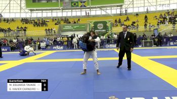 MARIA EDUARDA TAVARES BEZERRA vs GIOVANNA XAVIER CARNEIRO 2024 Brasileiro Jiu-Jitsu IBJJF