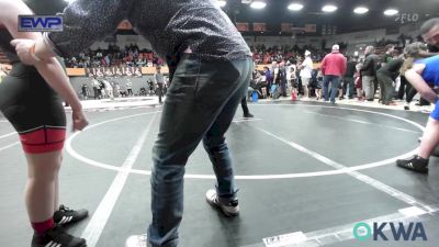 130 lbs Rr Rnd 2 - Analyn Madewell, Mustang Bronco Wrestling Club vs Ainsley D'Amico, Piedmont