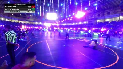 123 lbs Semifinal - Jayden Jones, Nebraska Wr Ac vs Maya Rodriguez, Rbywc
