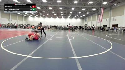 132 lbs Round Of 128 - Max Co, FL vs William Creech, CA