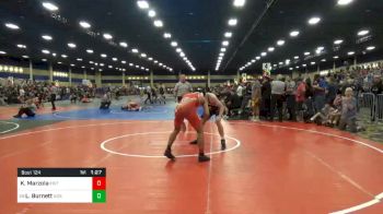 Match - Kenny Marzola, Pistol Wrestling Club vs Levi Burnett, Nor Cal Wrestling Academy