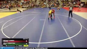 195 lbs Champ. Round 1 - Bryant Correa, Kaukauna vs Beau Lorentzen, Byron