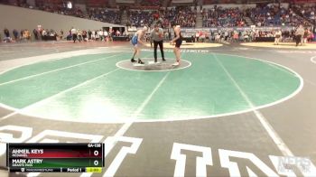 6A-138 lbs Champ. Round 2 - Mark Astry, Grants Pass vs Ahmeil Keys, McDaniel