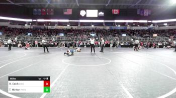 85 lbs Round Of 16 - Ryker Cech, Chineeto Trained Wrestling vs Tyler Hinton, Phenom