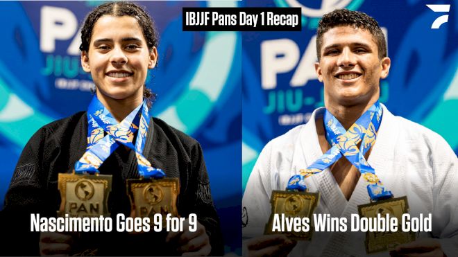 9 Subs In 9 Matches: Nascimento On Track For Grand Slam | IBJJF Pans Day 1