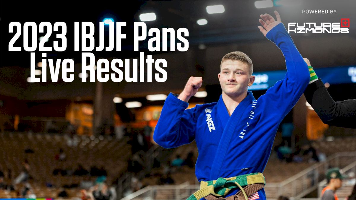 IBJJF Pans Championships 2023 Colored Belt Results FloGrappling