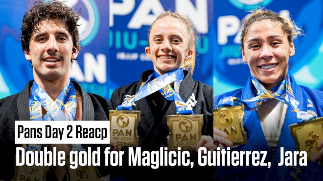 Double Gold For Maglicic, Jara, Gutierrez | IBJJF Pans Day 2 Recap