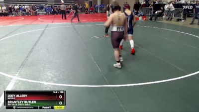 155 lbs 3rd Place Match - Brantley Butler, BEA (Blue Earth Area) vs Joey Allery, Bemidji