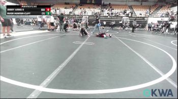 58-61 lbs Consolation - Jimmy Arms II, Redskins Wrestling Club vs Rugr Hunter-Clift, Comanche Takedown Club