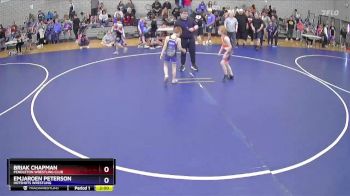 67 lbs Round 2 - Briak Chapman, Pendleton Wrestling Club vs Emjaroen Peterson, HotShots Wrestling