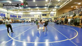 190 lbs Cons. Round 5 - Aidan Mcginnis-Reeb, Concord vs Juan Carlos Mendoza, Hayward